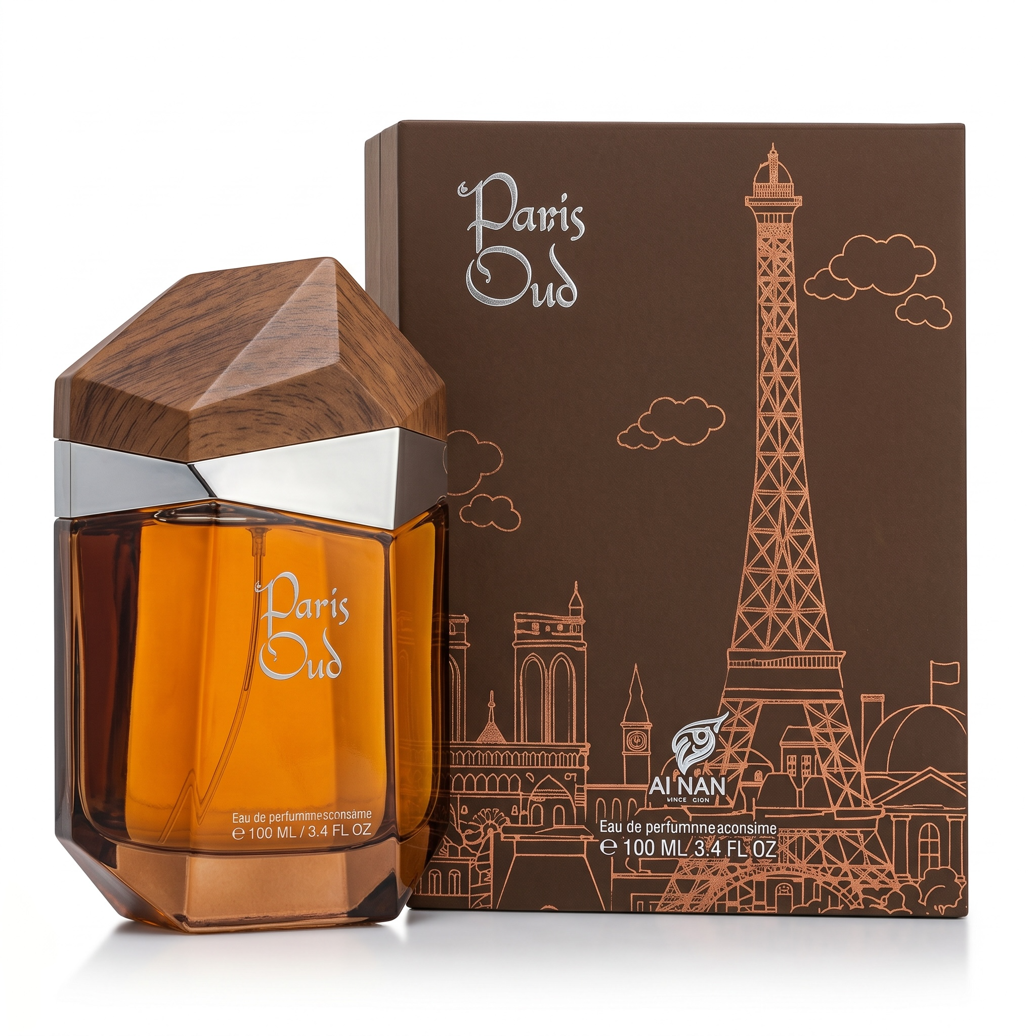 Afnan Paris Oud 3.4 EDP 100ml