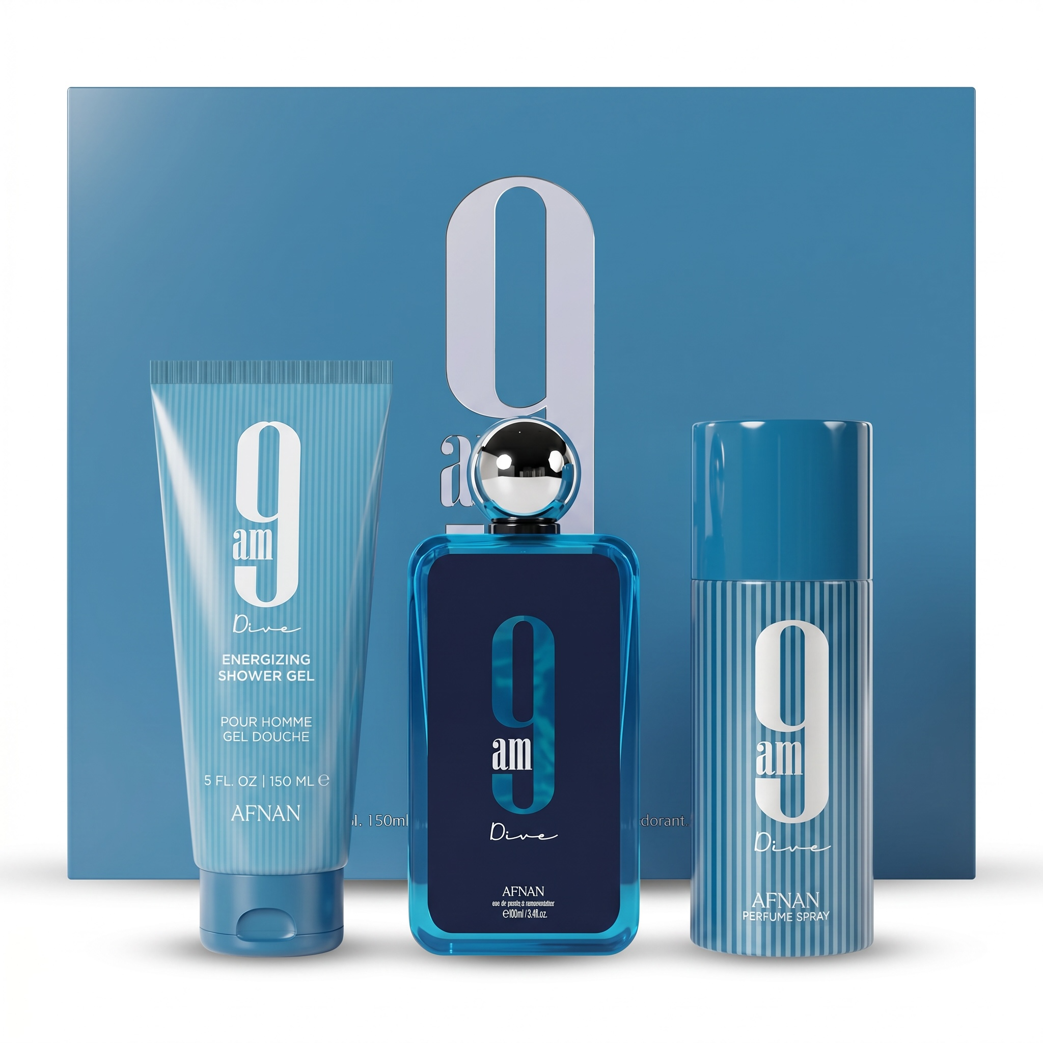 Afnan 9AM Dive Set de 3 piezas U 3.4oz