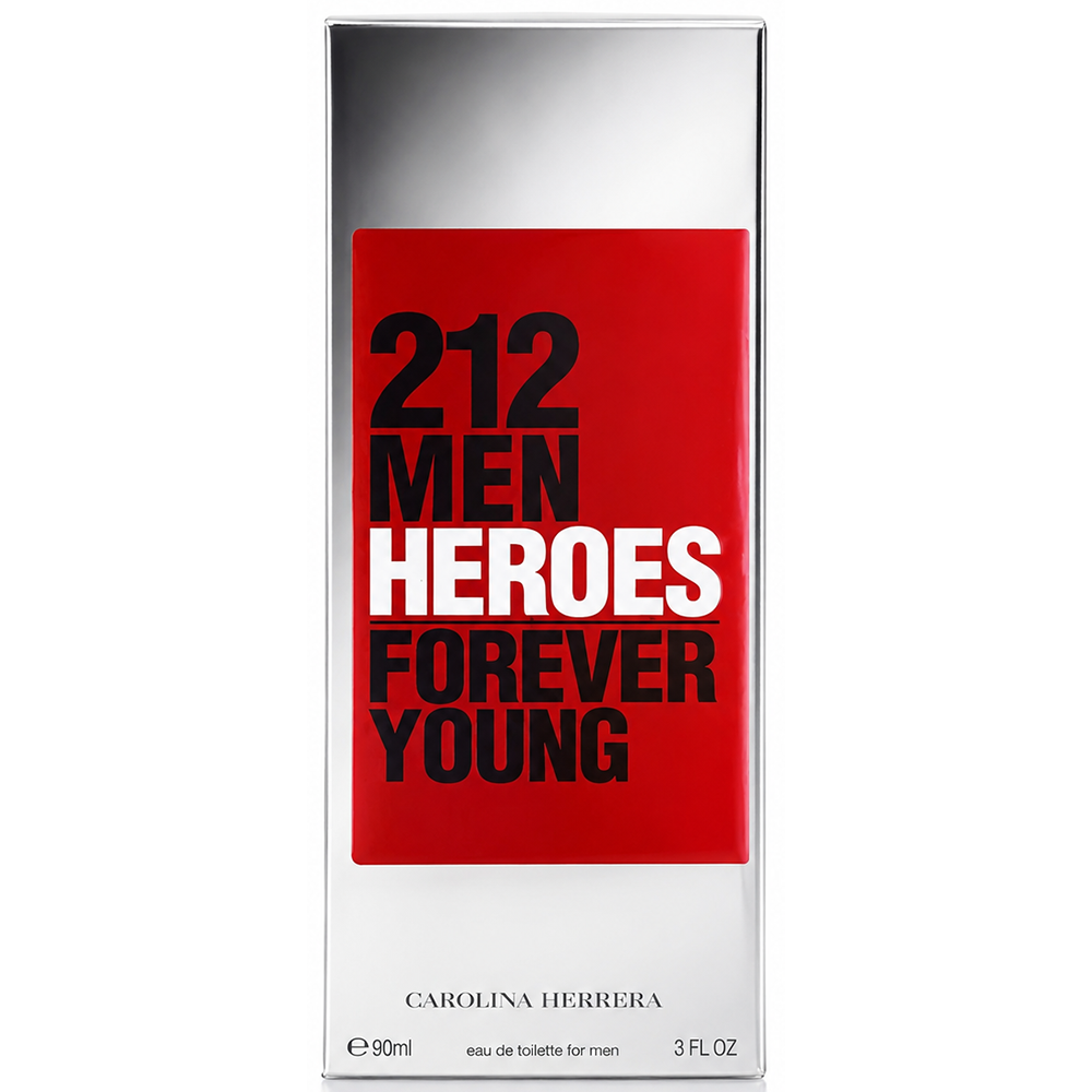 Carolina Herrera 212 Men Heroes Forever Young (H) 90ml 3oz EDT