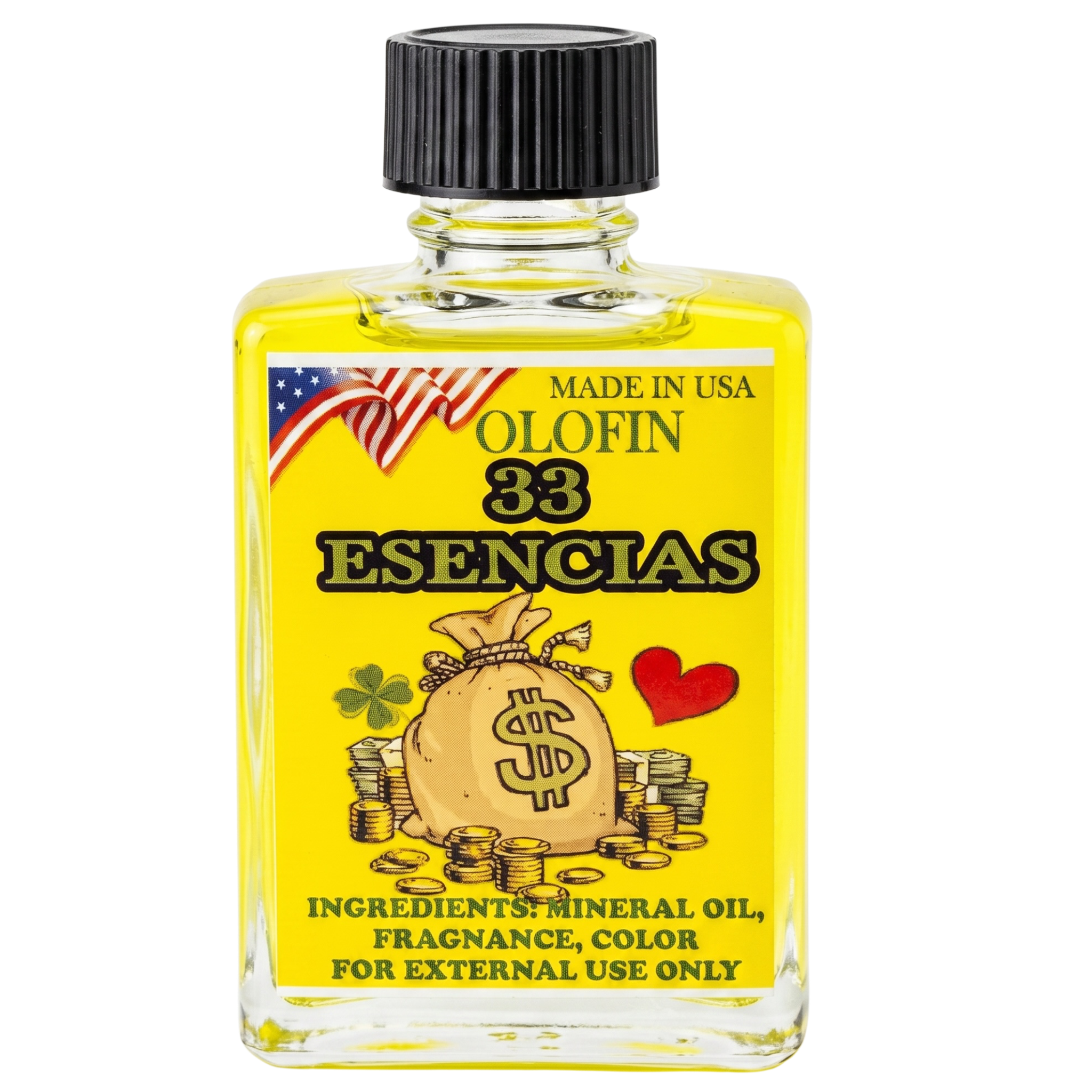 33 Esencias Aceite Esoteric Fragrance Oil 1/2oz-1oz Square Bottle