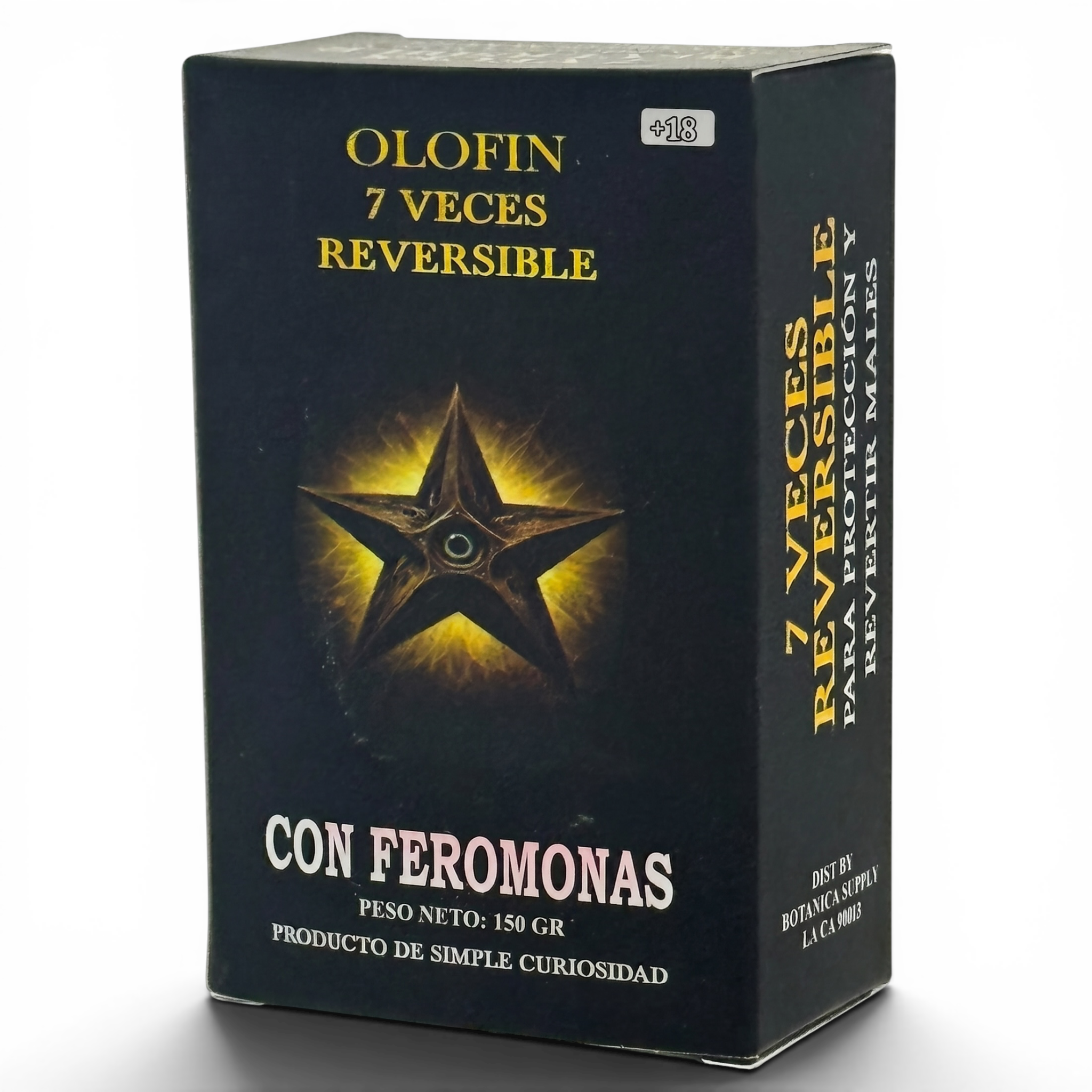 7 Veces Reversible Perfumed Artisanal Soap 150G With Phermones Esoteric