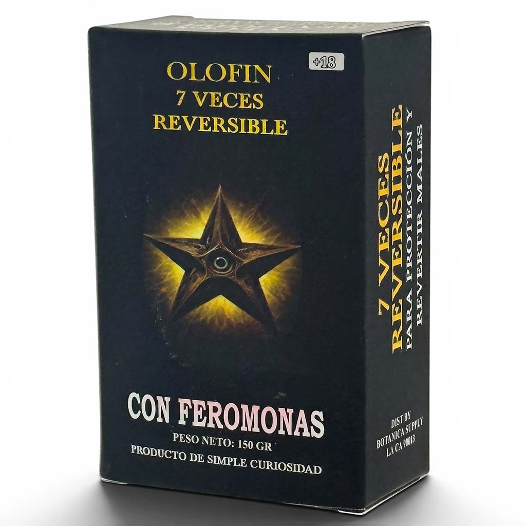 7 Veces Reversible Perfumed Artisanal Soap 150G With Phermones Esoteric