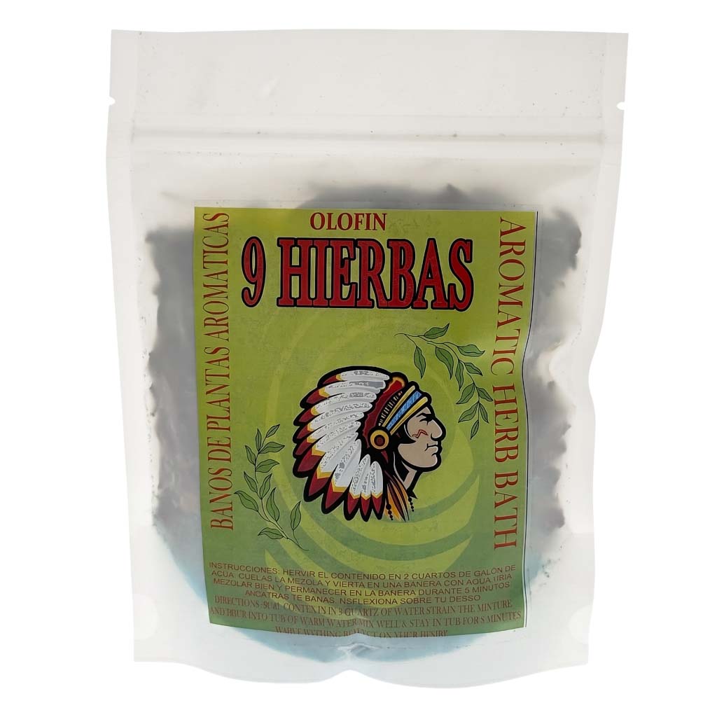 9 Hierbas Baño de Hierbas en Bolsa | Herbal Spiritual Bath 