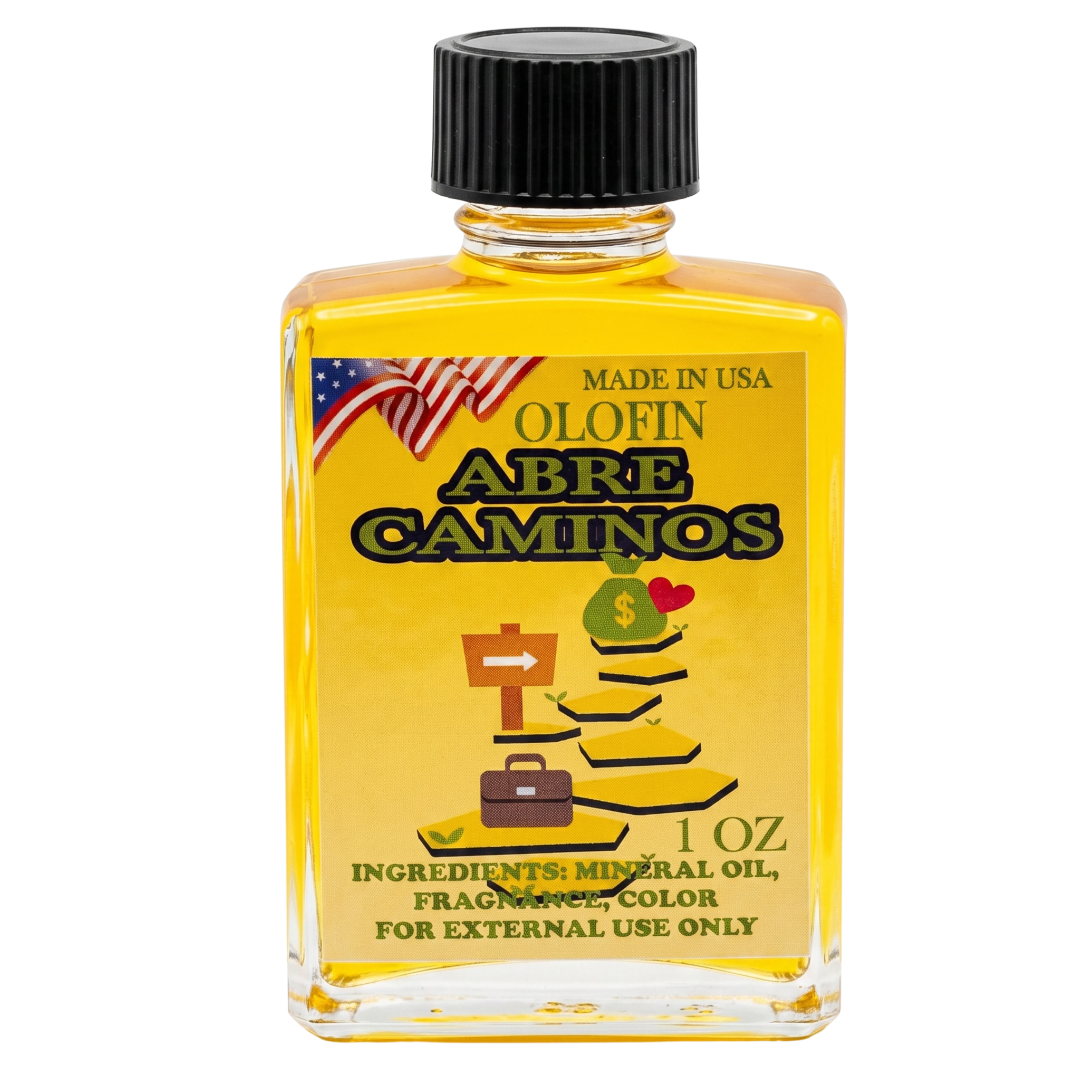 Abre Caminos Aceite Esoteric Fragrance Oil 1/2oz-1oz Square Bottle
