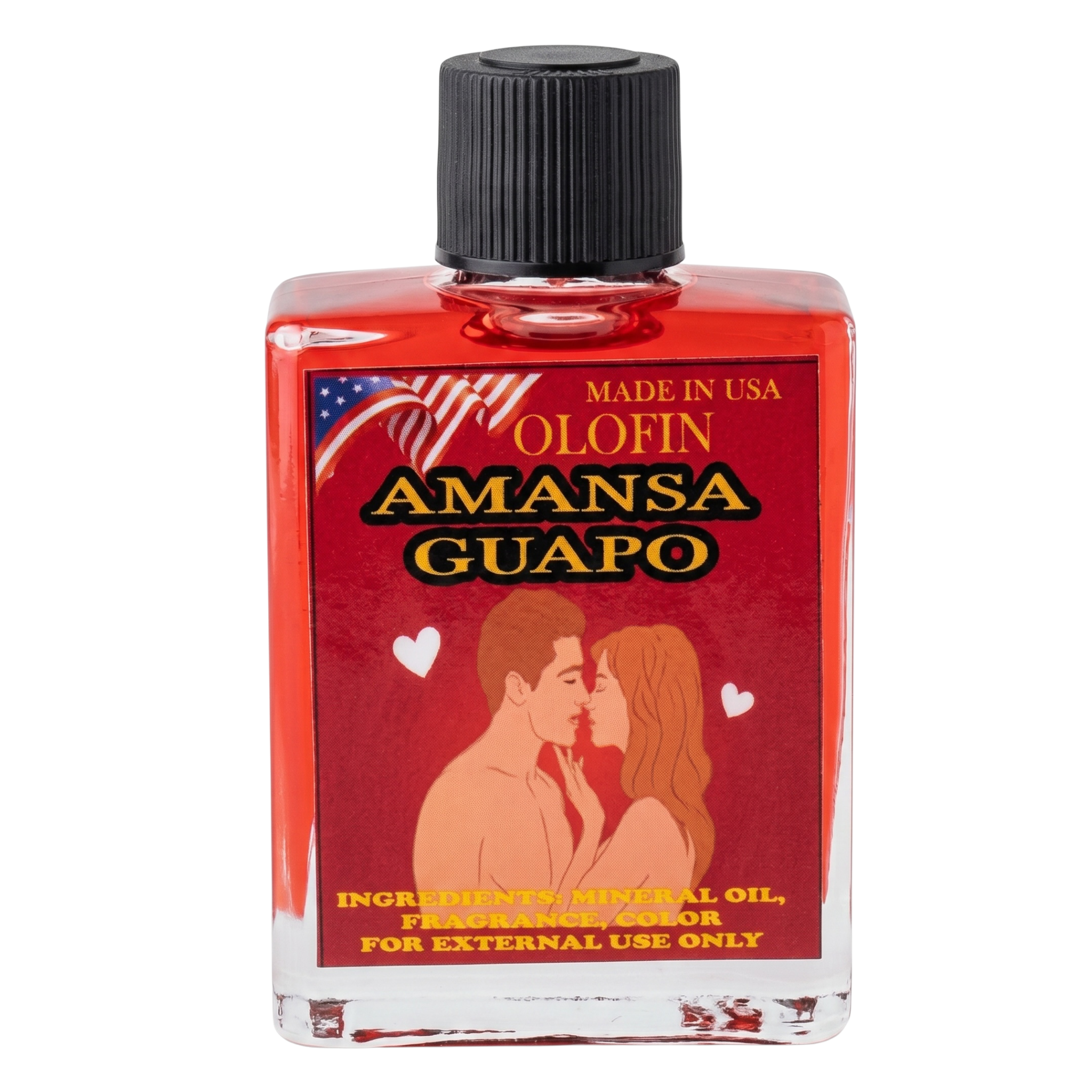 Amansa Guapo  Aceite Esoteric Fragrance Oil 1/2oz-1oz Square Bottle