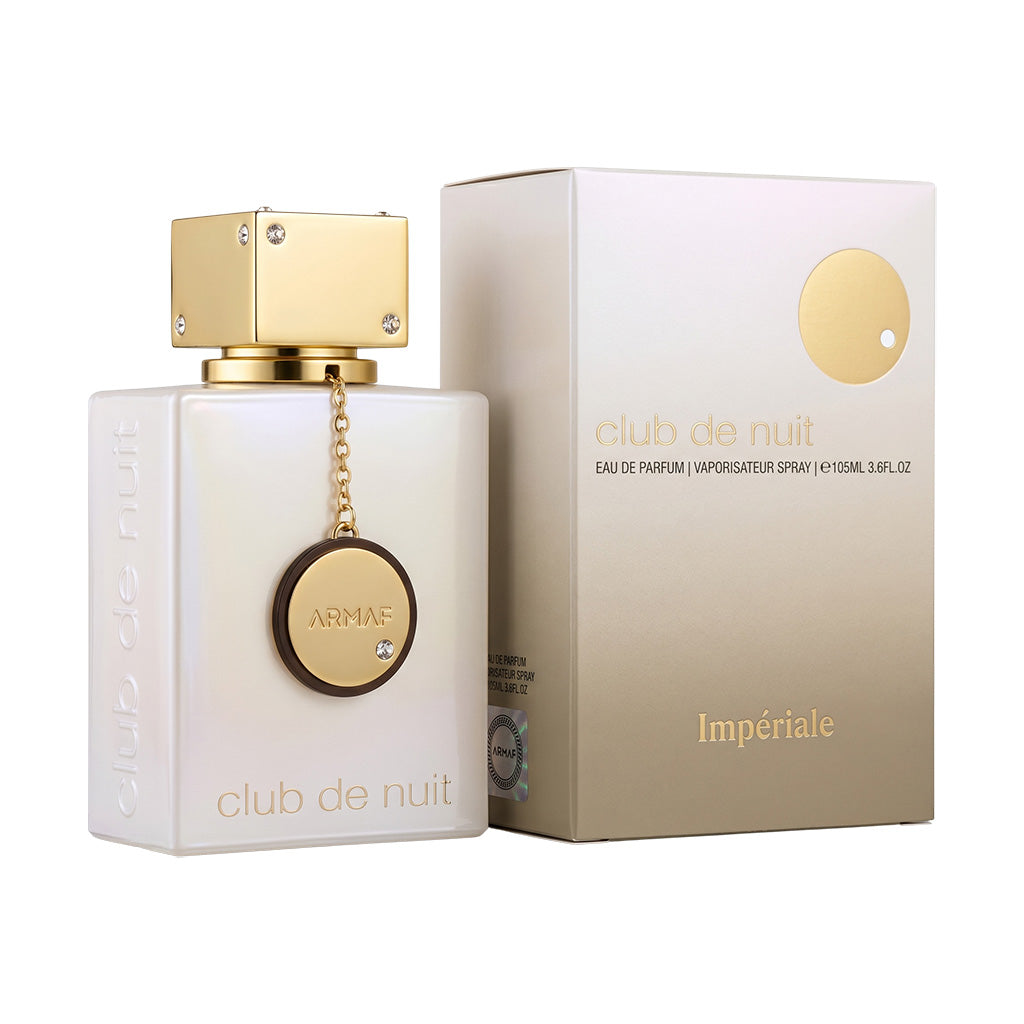 Armaf Club de Nuit Impériale perfume bottle and packaging on a white background
