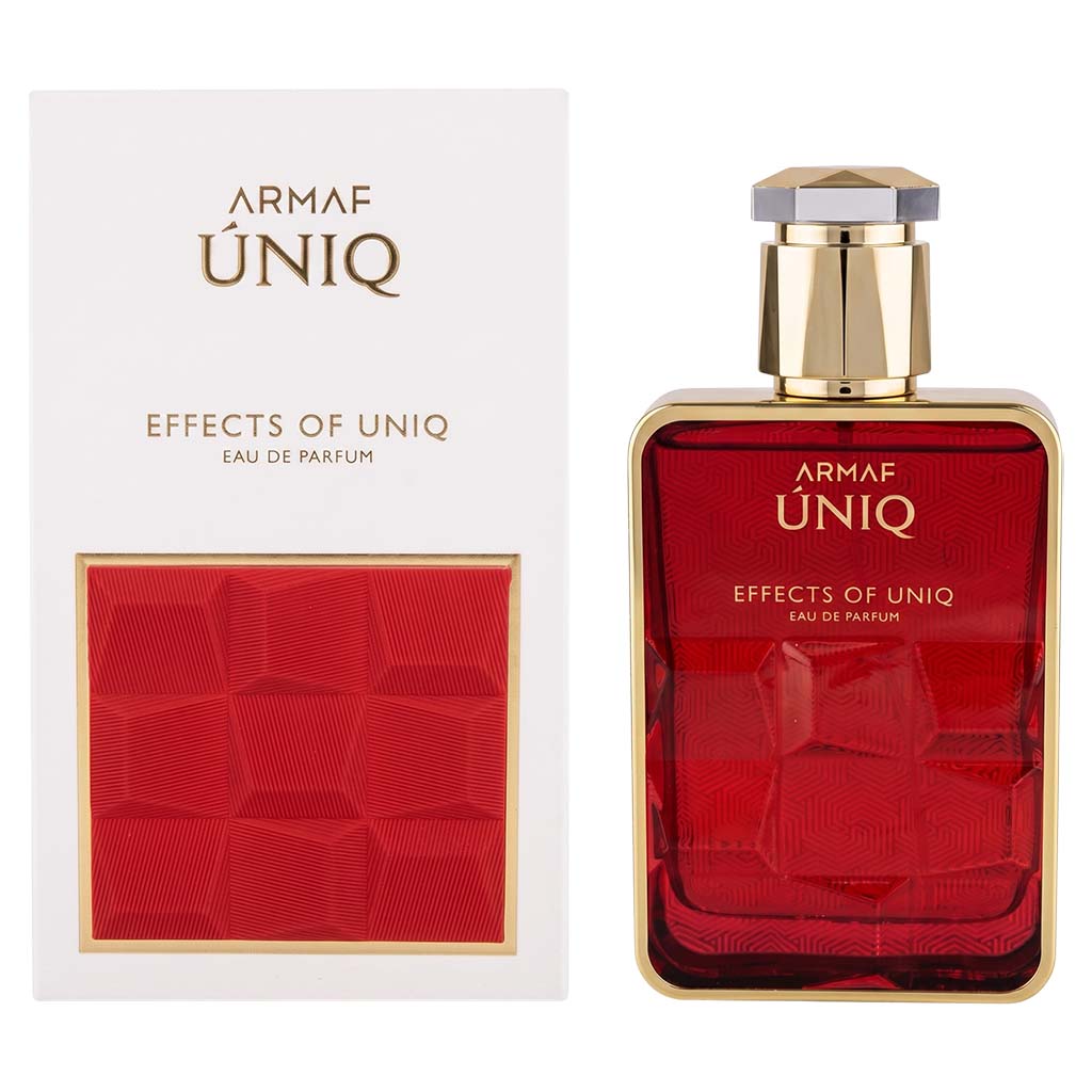 Armaf Uniq perfume bottle and packaging on a white background