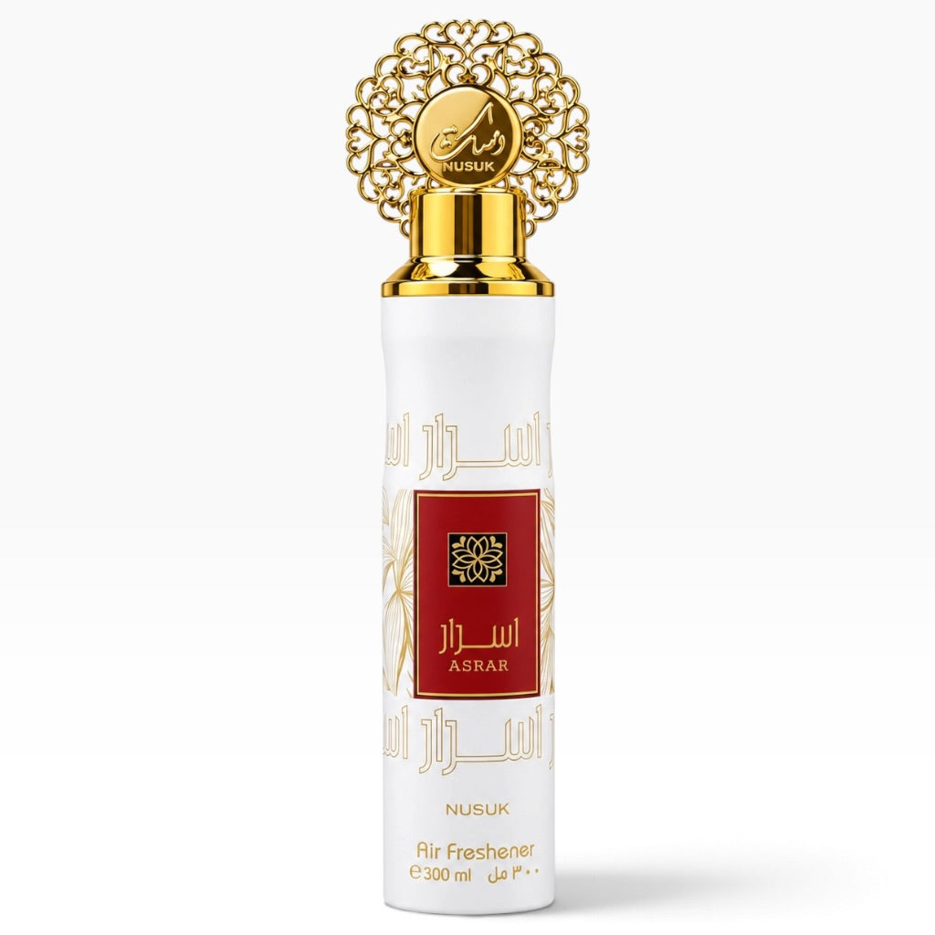 Asrar Nusuk Air Freshener 300ml | Luxury Arabian Home Fragrance Spray 