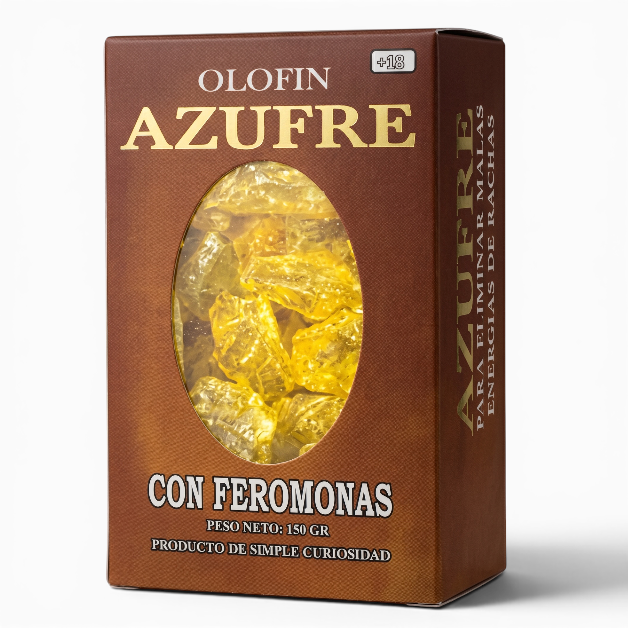 Azufre Perfumed Artisanal Soap 150G With Phermones Esoteric