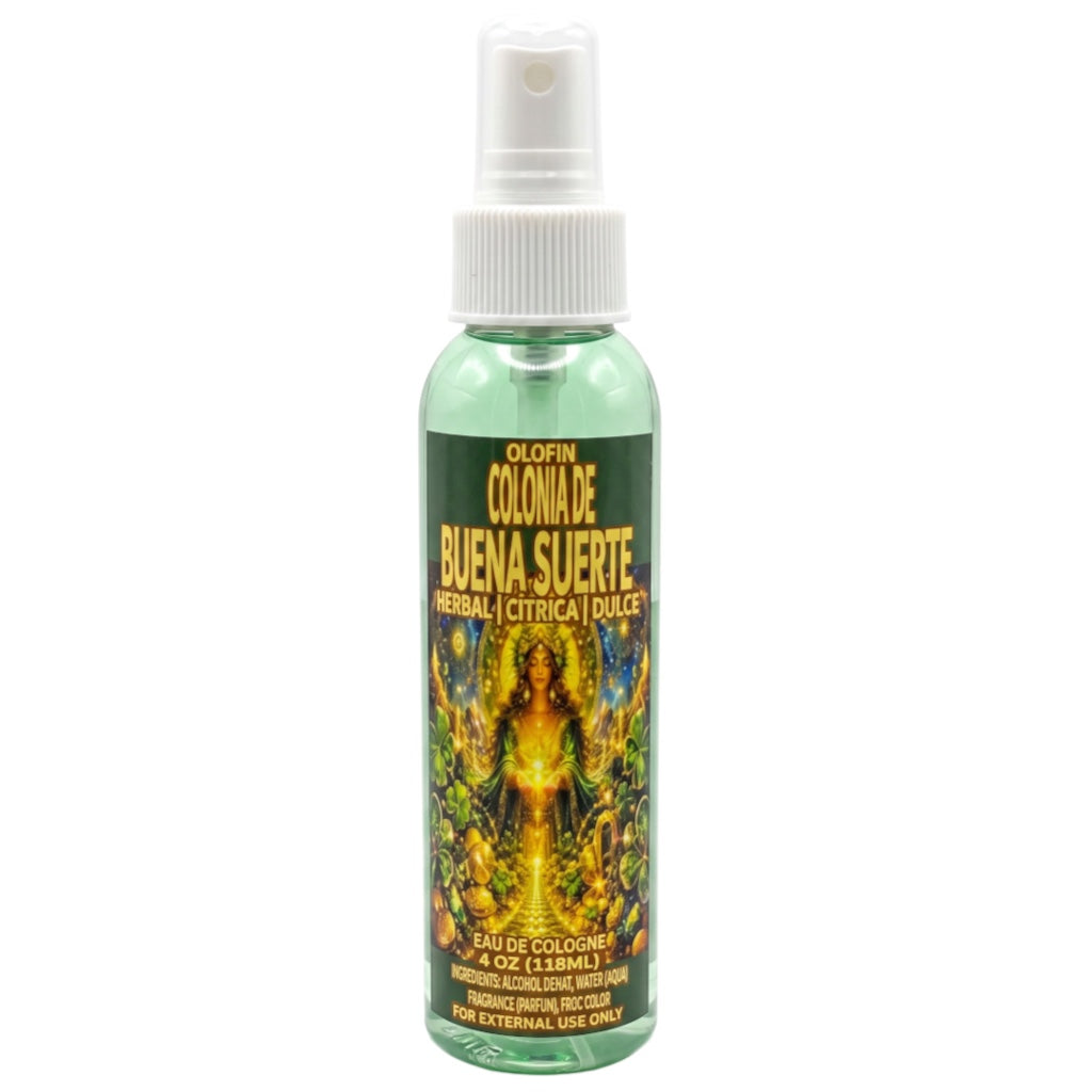 Buena Suerte Colonia Spiritual Cologne  4oz(118mL) - 8oz(236ml) Olofin 