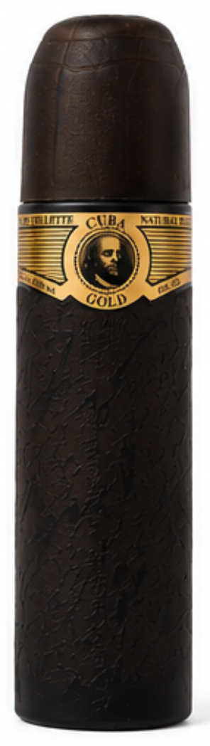 Cuba Gold M Set de 3 piezas: 3.3oz EDT y 3.3oz After Shave