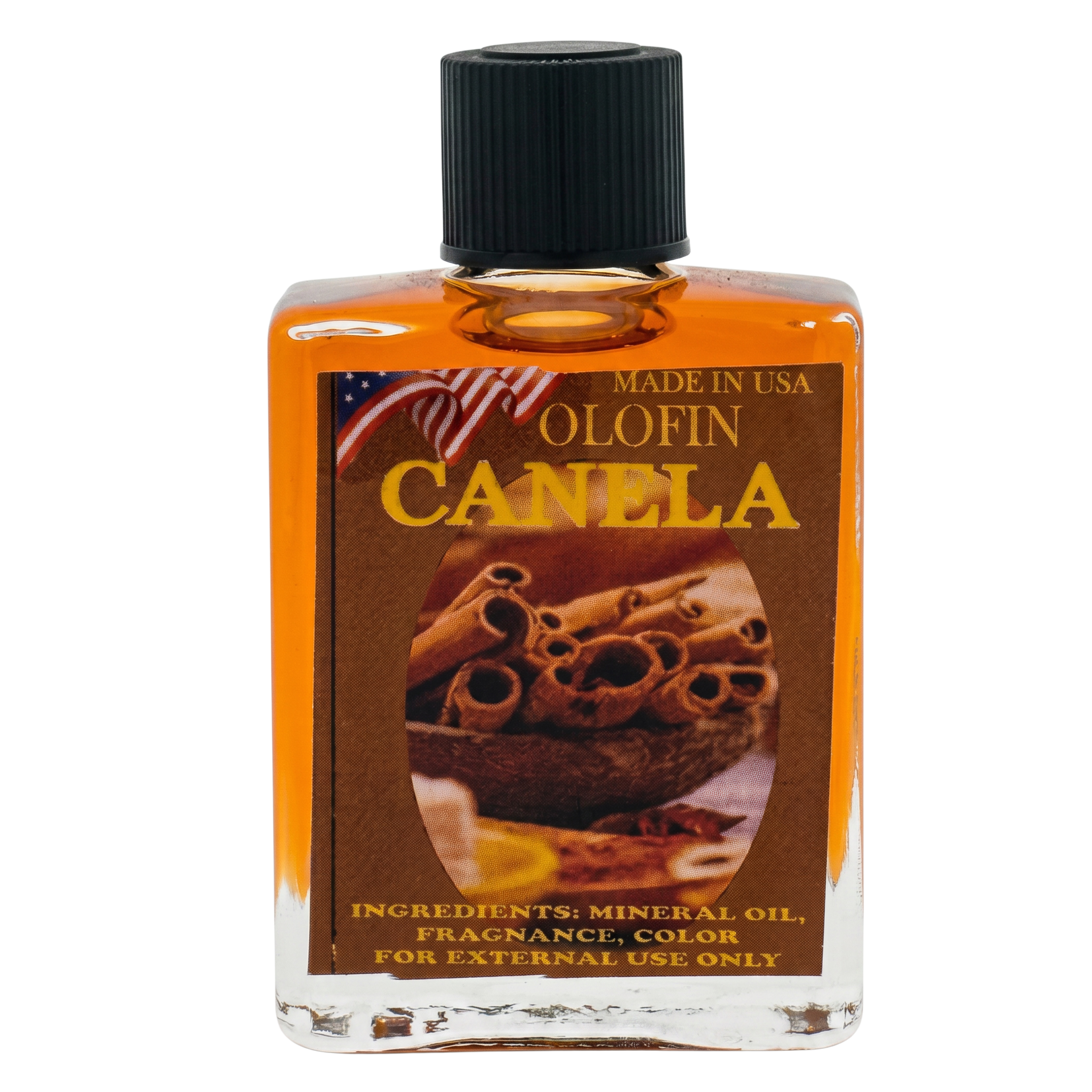 Canela Aceite Esoteric Fragrance Oil 1/2oz-1oz Square Bottle