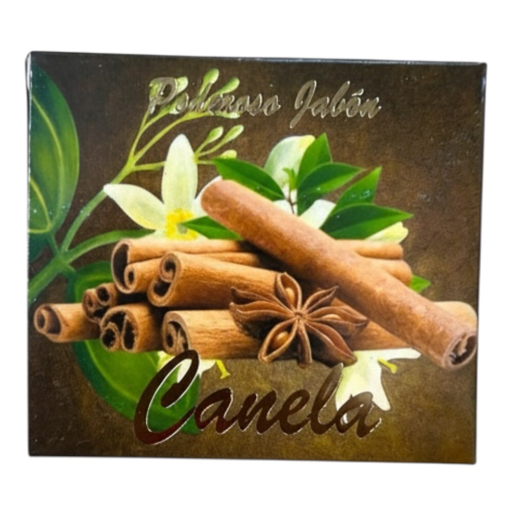 Canela Soap - Body Care Aromatherapy Scent Cleanser, Jabon Gitana Blend for Bath & Shower 