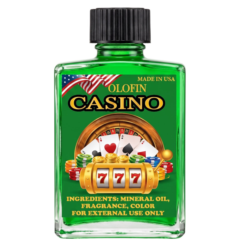 Casino Aceite Esoteric Fragrance Oil 1/2oz-1oz Square Bottle 