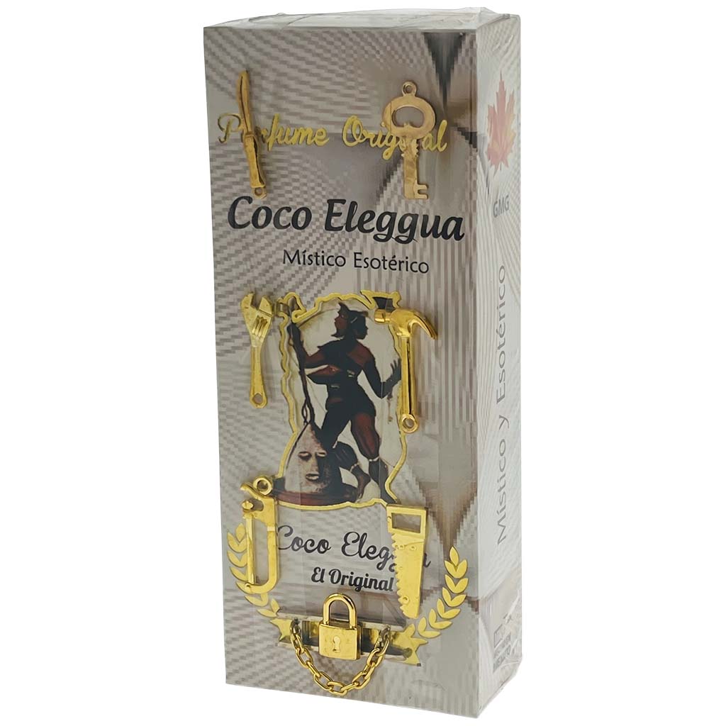 Coco Elegua Esoteric Perfume with Collectible  Protective Amulet Medallion