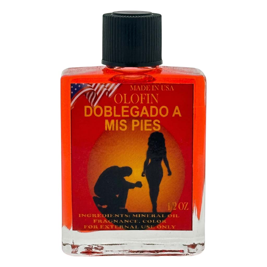 Doblegado A Mis Pies Aceite Esoteric Fragrance Oil 1/2oz-1oz Square Bottle