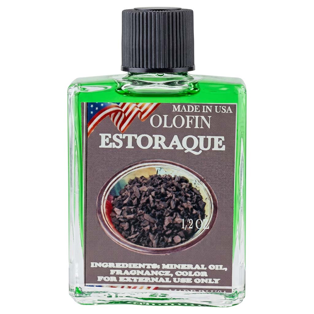 Estoraque Aceite Esoteric Fragrance Oil 1/2oz-1oz Square Bottle