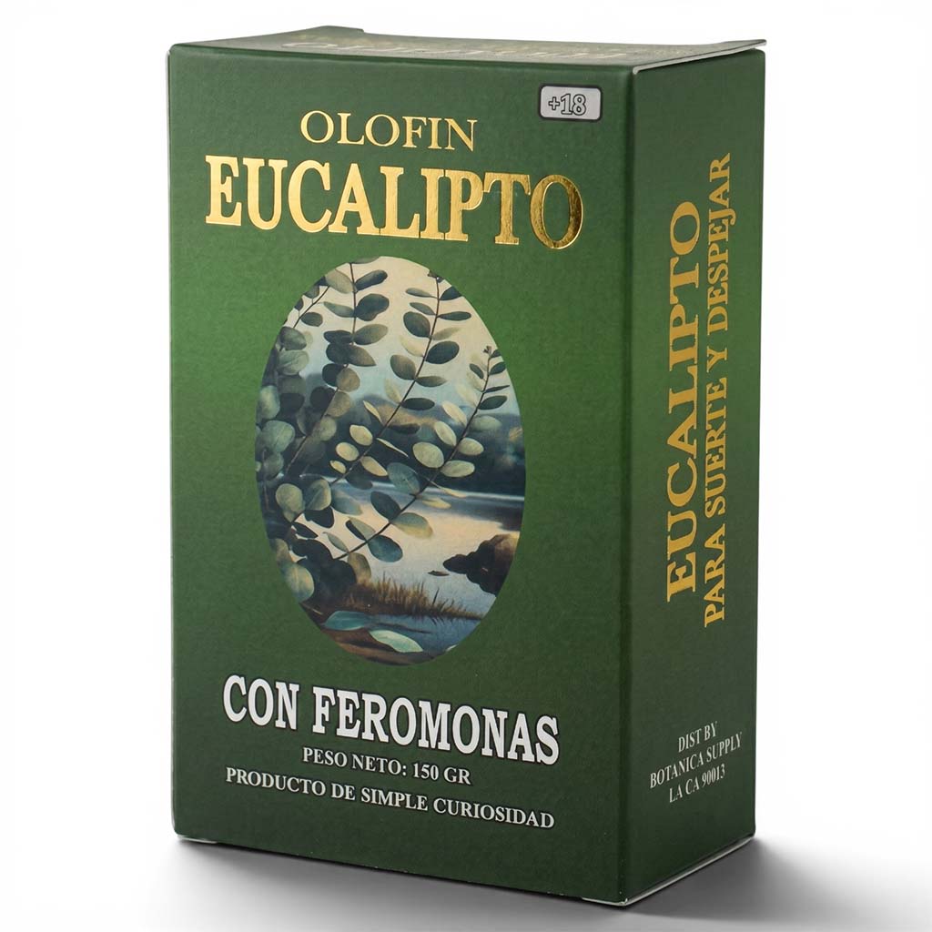 Eucalipto Perfumed Artisanal Soap 150G With Phermones Esoteric