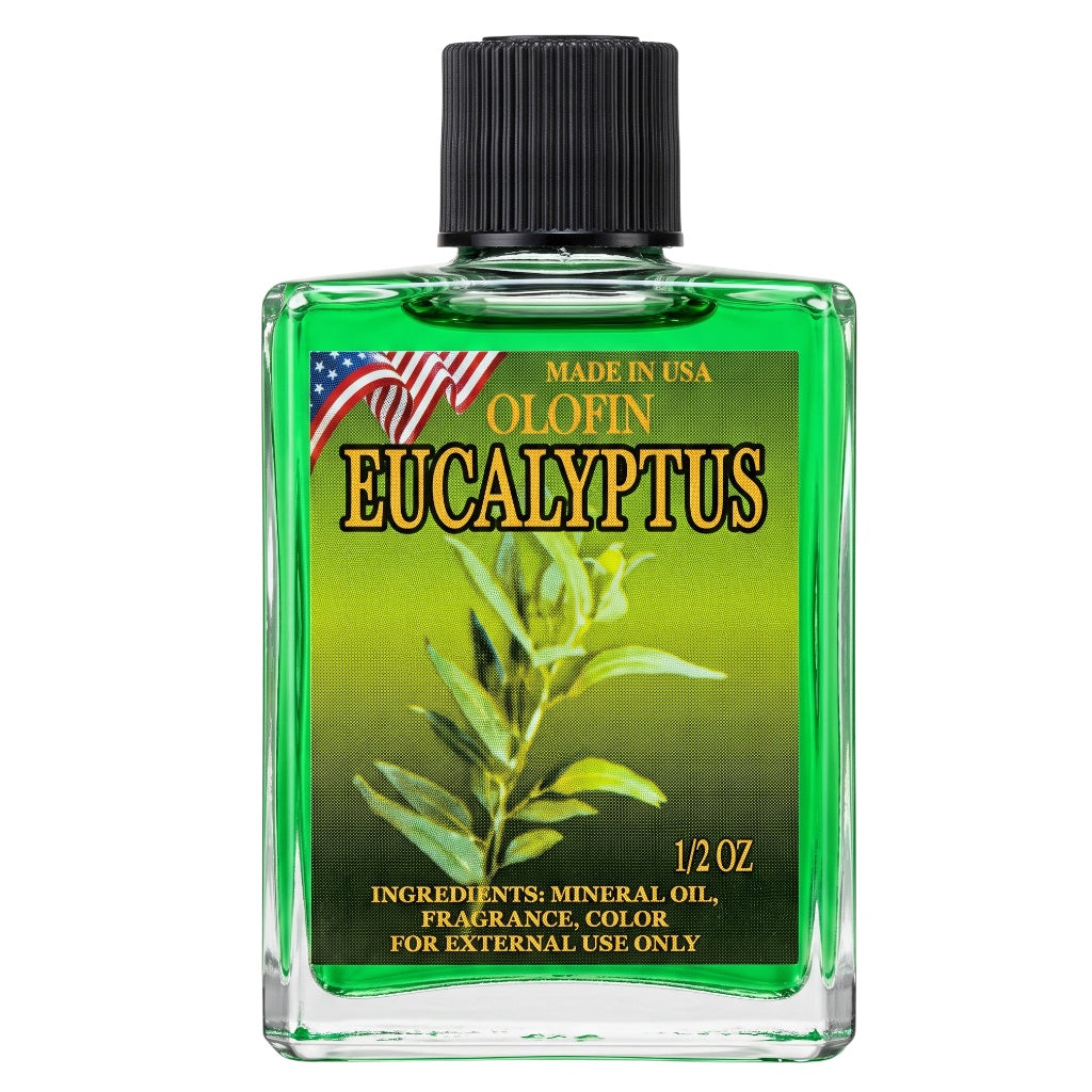 Eucalyptus Aceite Esoteric Fragrance Oil 1/2oz-1oz Square Bottle 