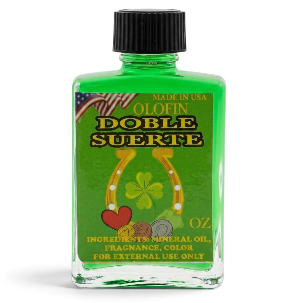 Doble Suerte Aceite Esoteric Fragrance Oil 1/2oz-1oz Square Bottle