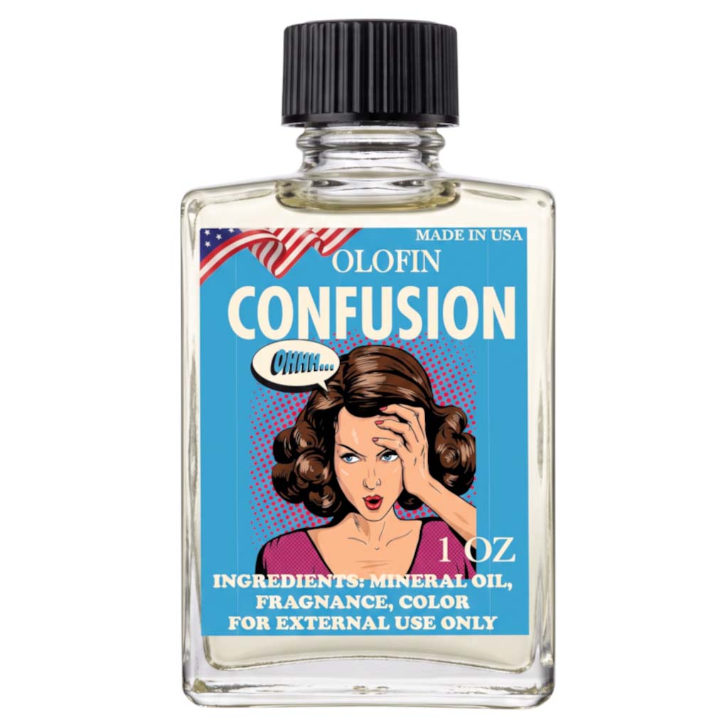 Confusion Aceite Esoteric Fragrance Oil 1/2oz-1oz Square Bottle