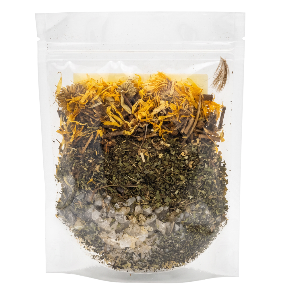 Ven Dinero Baño de Hierbas en Bolsa | Herbal Spiritual Bath