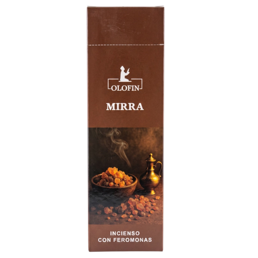Mirra (Myrrh) Incense 25-8ct 200Sticks Square Box