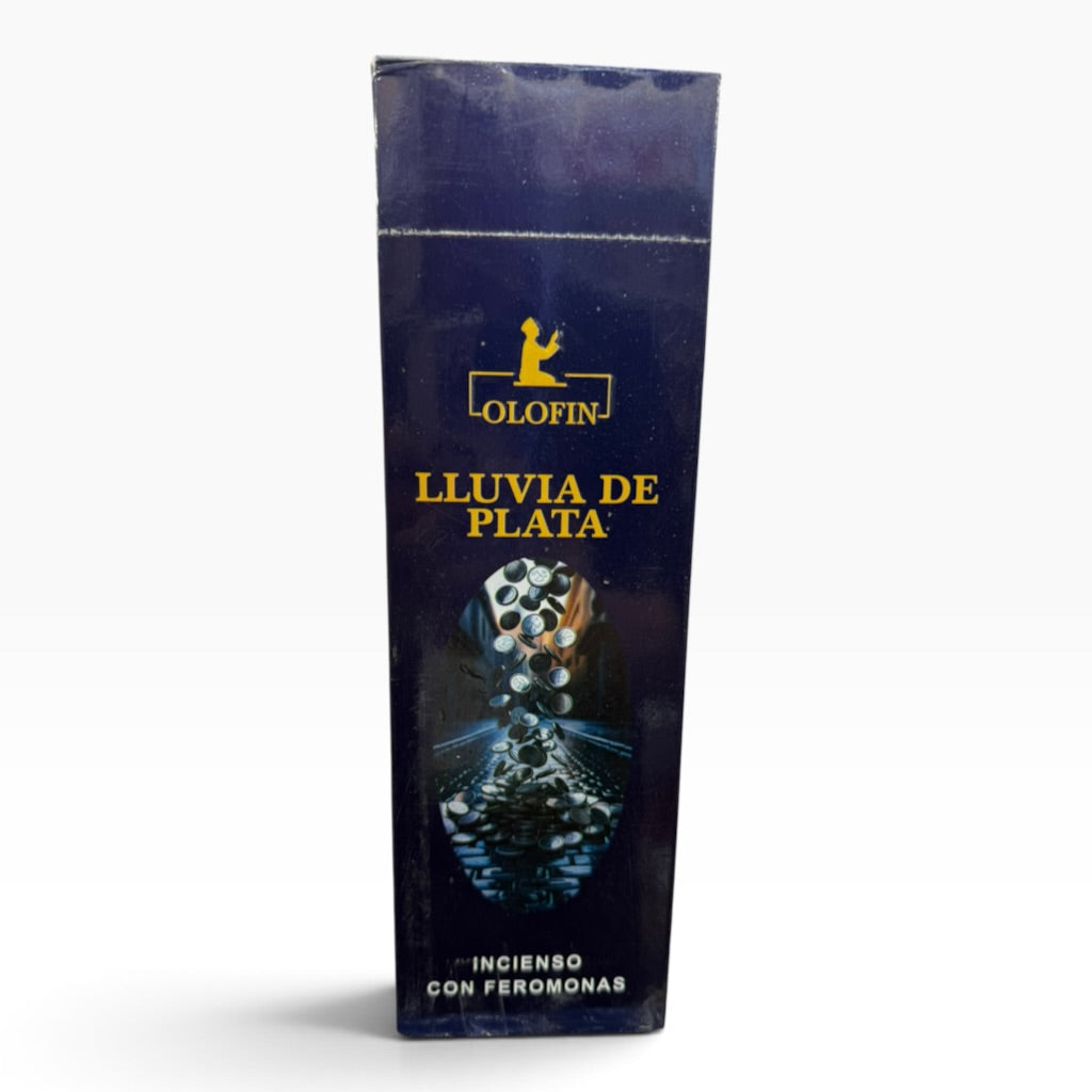 Lluvia De Plata ( Silver Rain) Incense 25-8ct 200Sticks Square Box
