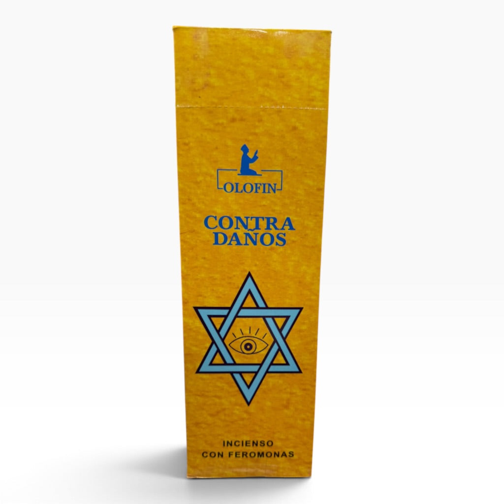 Contra Daños Incense 25-8ct 200Sticks Square Box