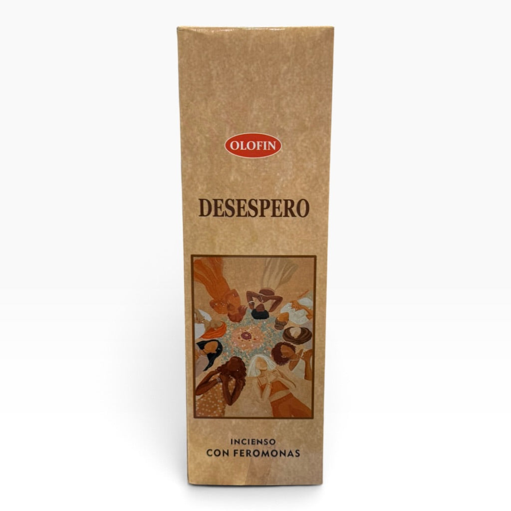 Desespero (Despair) Incense 25-8ct 200Sticks Square Box
