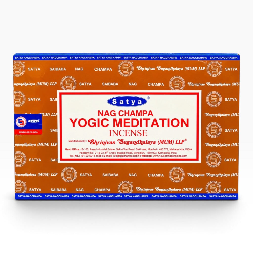 Satya Incense 12Bx /15G = 180 Gram Hand Rolled Nag Champa Incense (Copy 24)