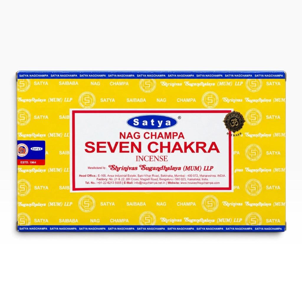 Satya Incense 12Bx /15G = 180 Gram Hand Rolled Nag Champa Incense (Copy 18)