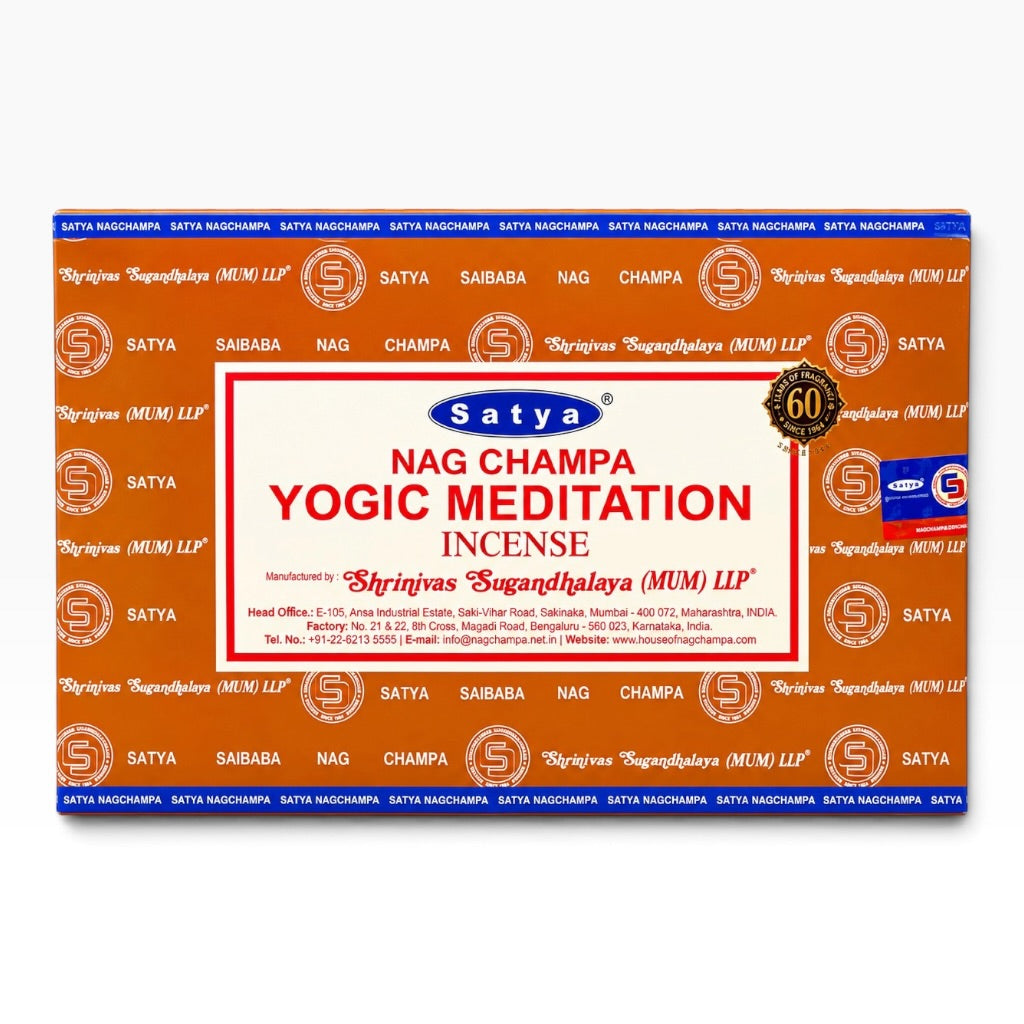 Satya Incense 12Bx /15G = 180 Gram Hand Rolled Nag Champa Incense (Copy 7)