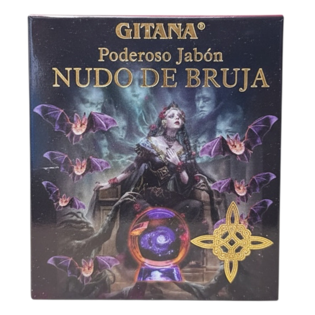 Nudo De Bruja Soap - Body Care Aromatherapy Scent Cleanser, Jabon Gitana Blend for Bath & Shower