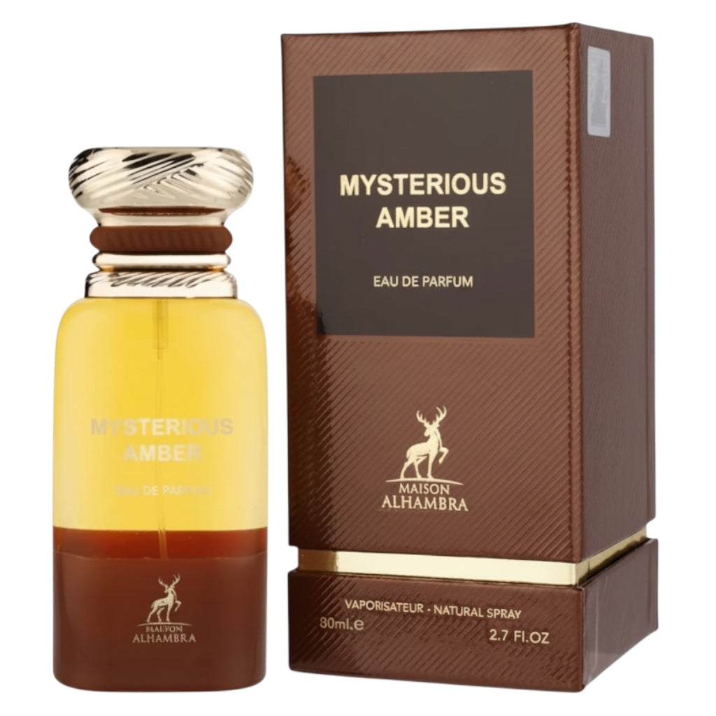 Maison Alhambra Mysterious Amber (U) 80ML 2.7oz EDP Lattaffa