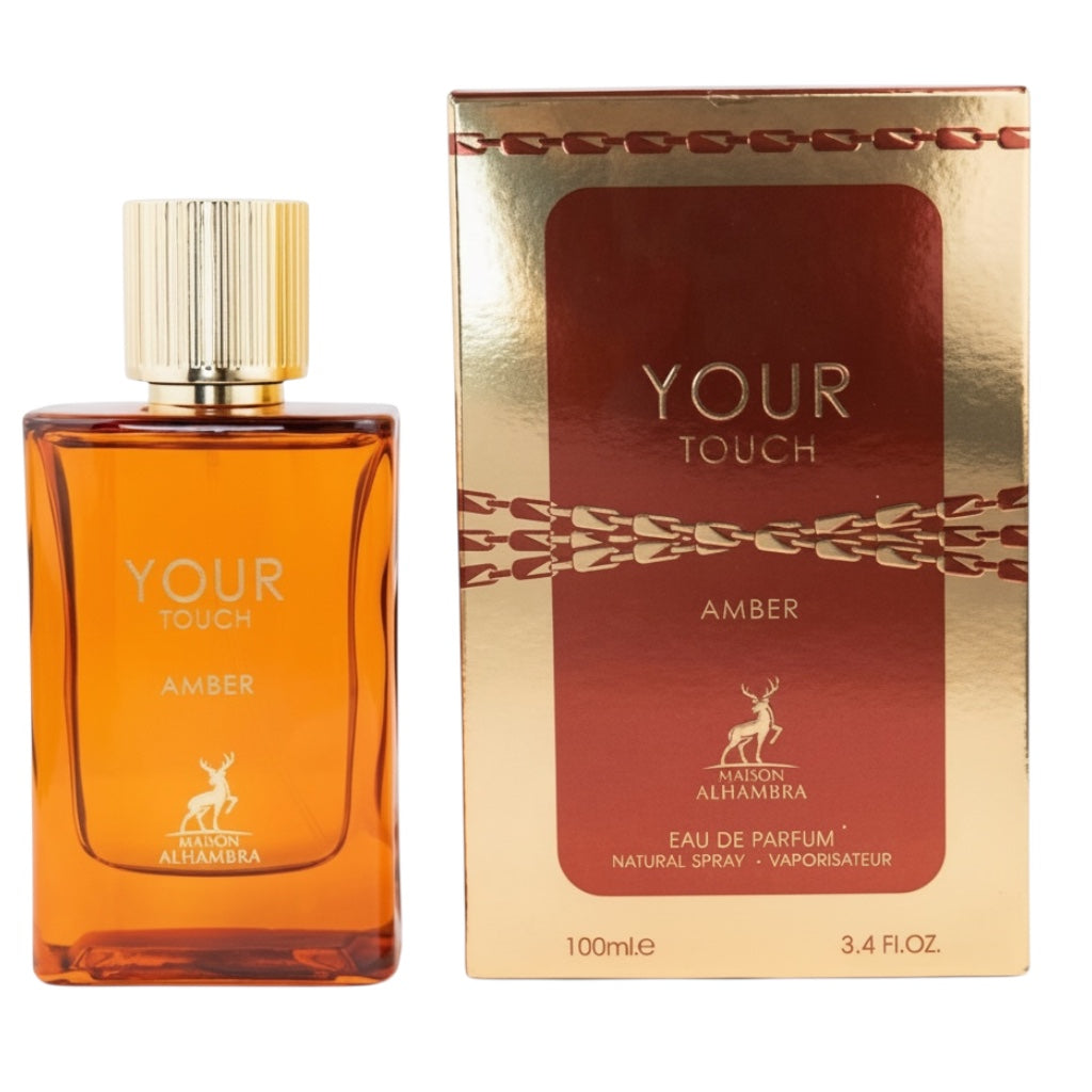 Maison Alhambra Your Touch Amber (U)3.4oz EDP 100ml Spray Lattaffa