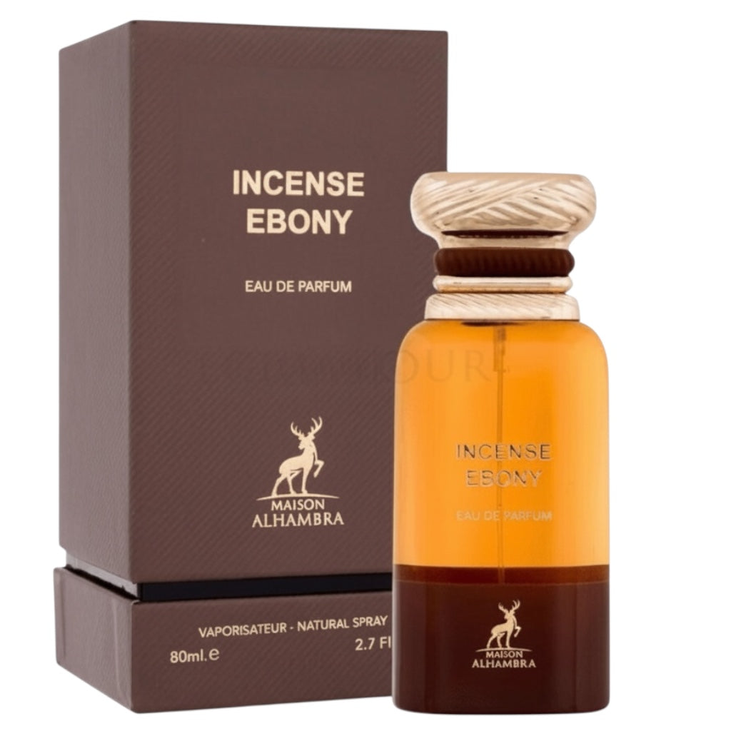 Maison Alhambra Incense Ebony (U) 2.7oz EDP 80ml Spray Lattaffa