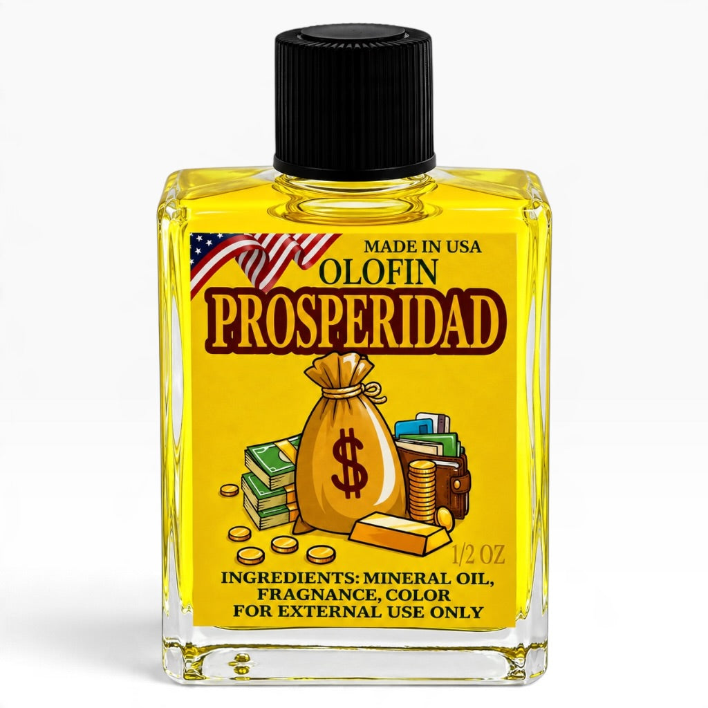 Prosperidad Aceite Esoteric Fragrance Oil 1/2oz-1oz Square Bottle