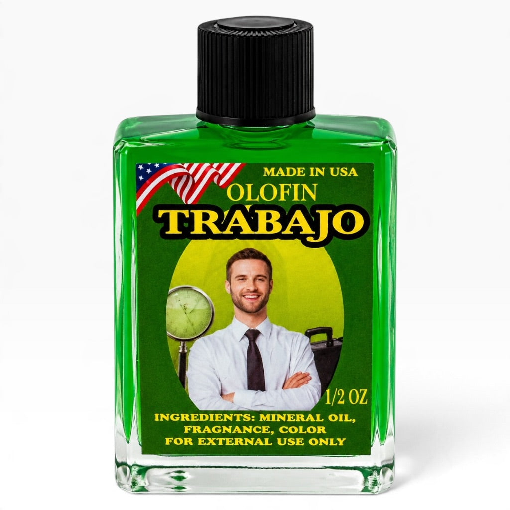 Trabajo Aceite Esoteric Fragrance Oil 1/2oz-1oz Square Bottle