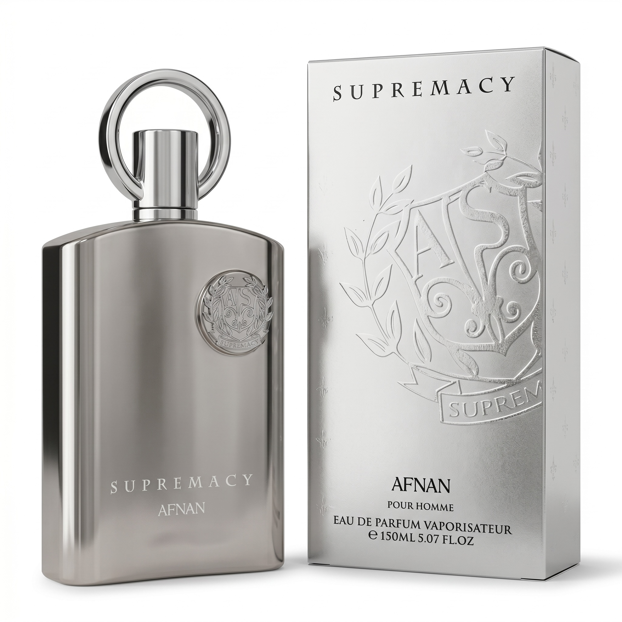 Afnan Supremacy Silver (M) 5.0 Big Size 150ml