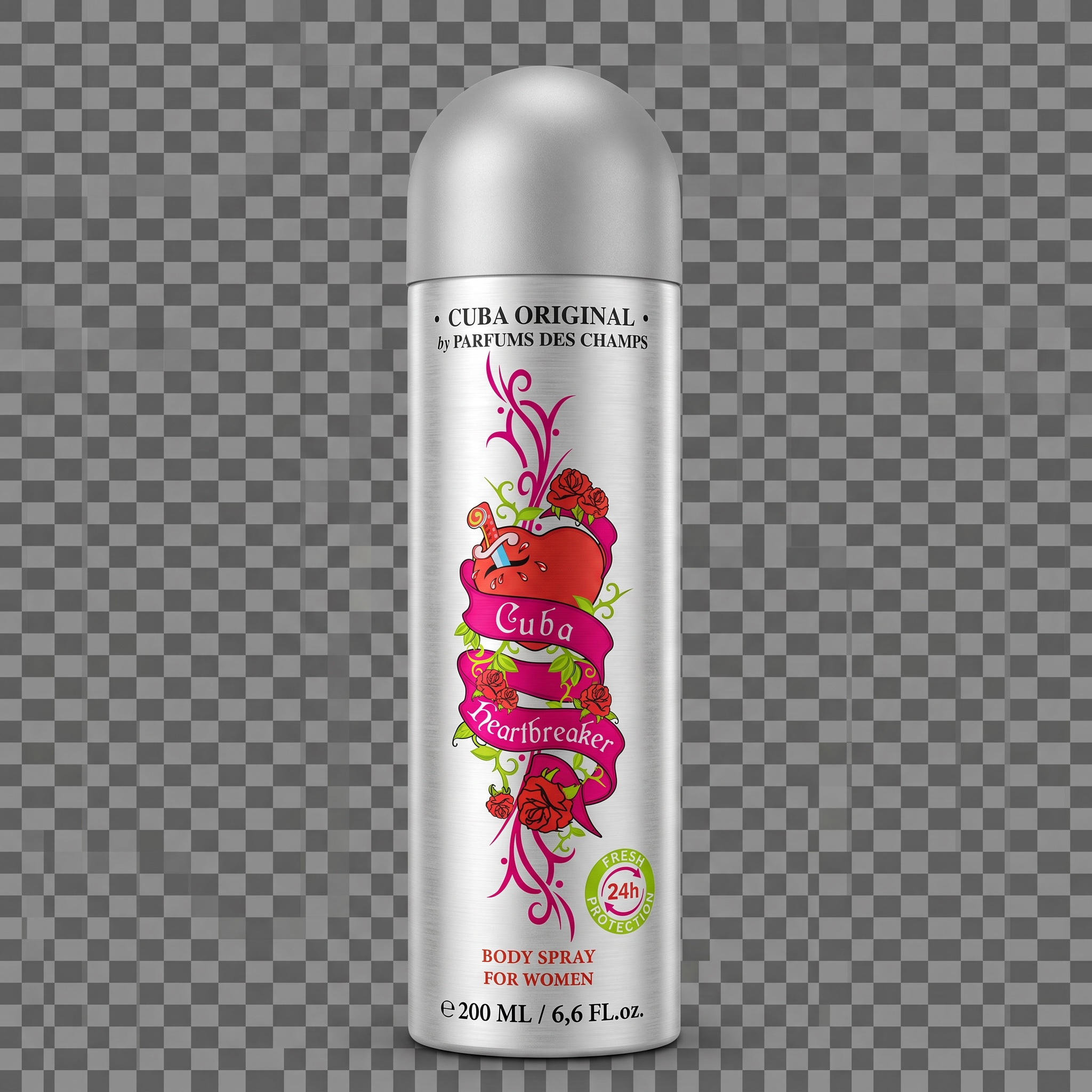 Body Spray Cuba Heart Breaker W Body S