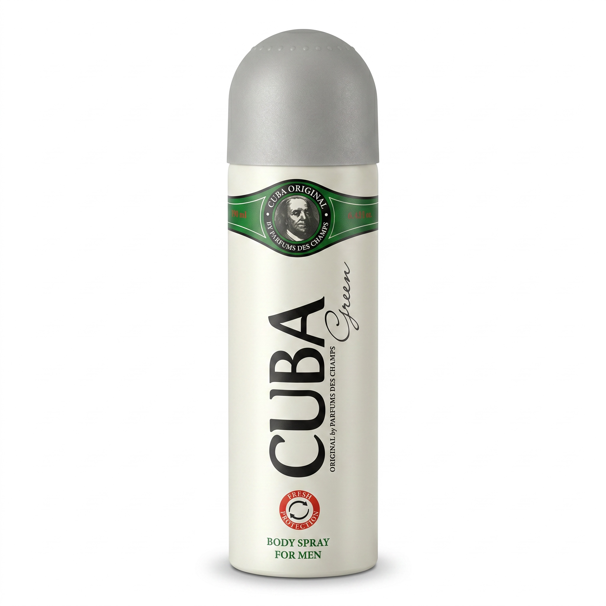 Body Spray Cuba Green M Body Spray 6.7oz