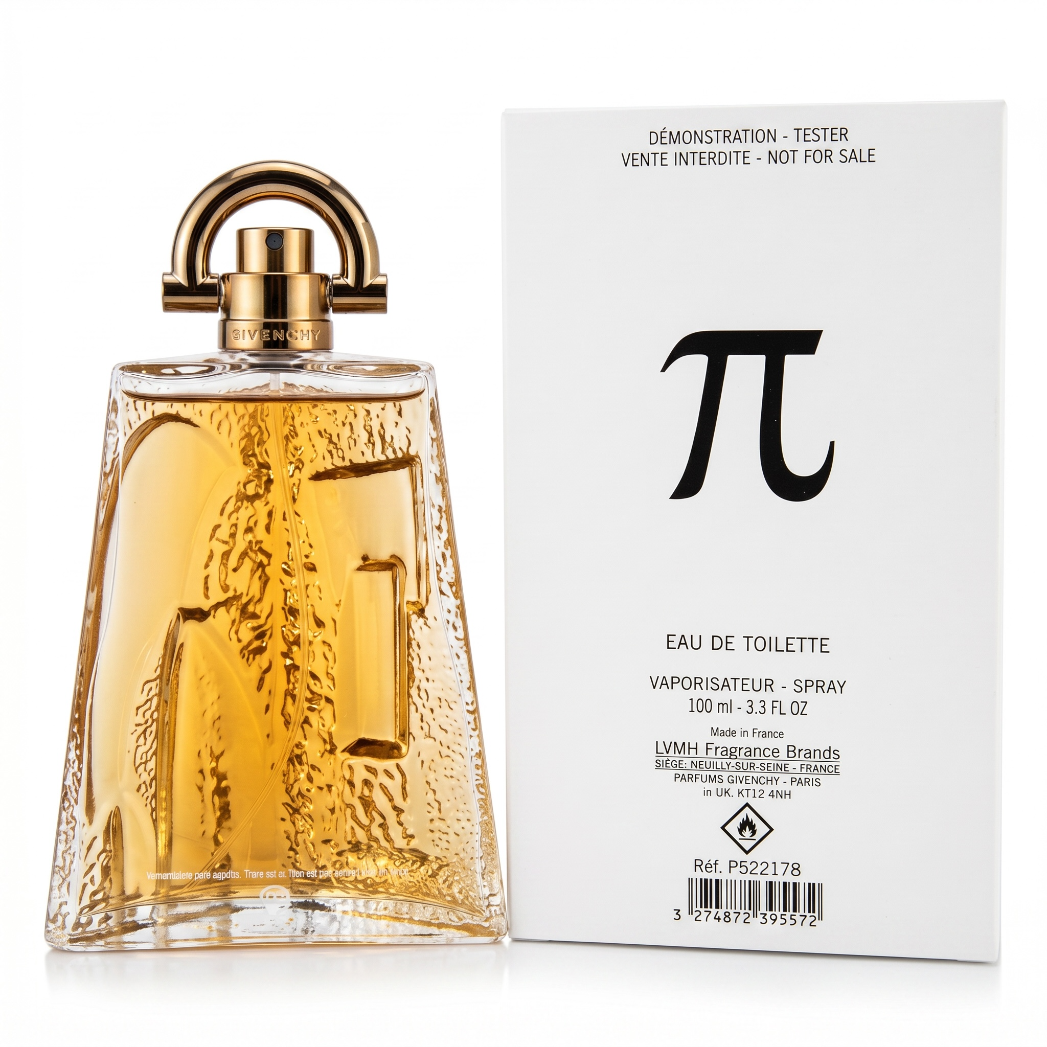 TST Pi By Givenchy M EDT 3.3oz