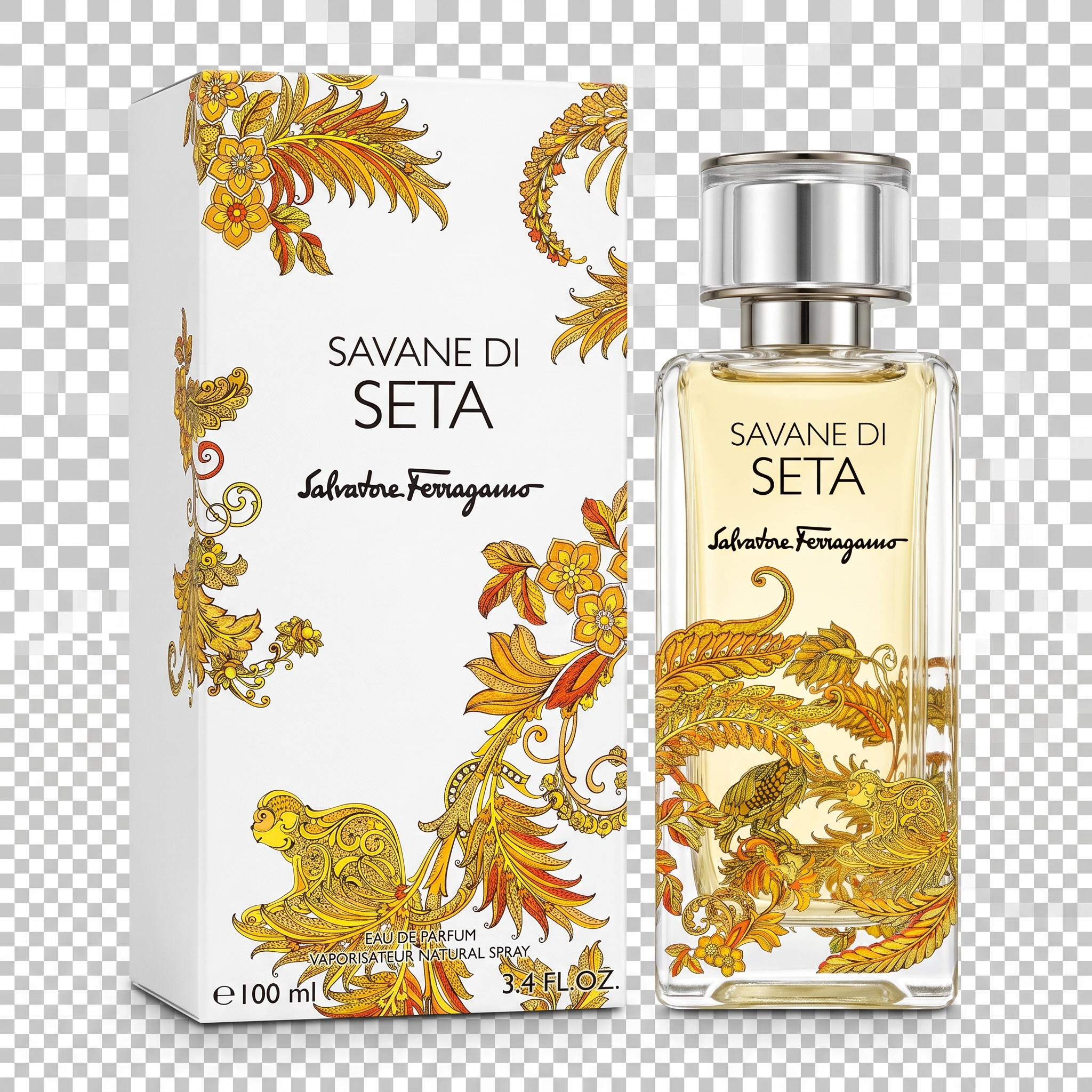 Salvatore Ferragamo Savane Di Seta