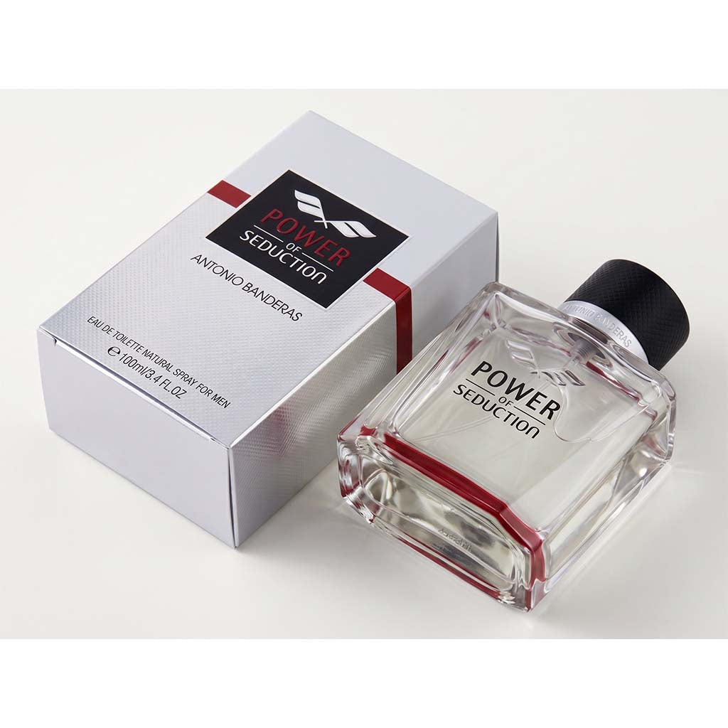 Antonio Banderas Power Of Seduction (M) 3.4oz EDT Spray 100ml