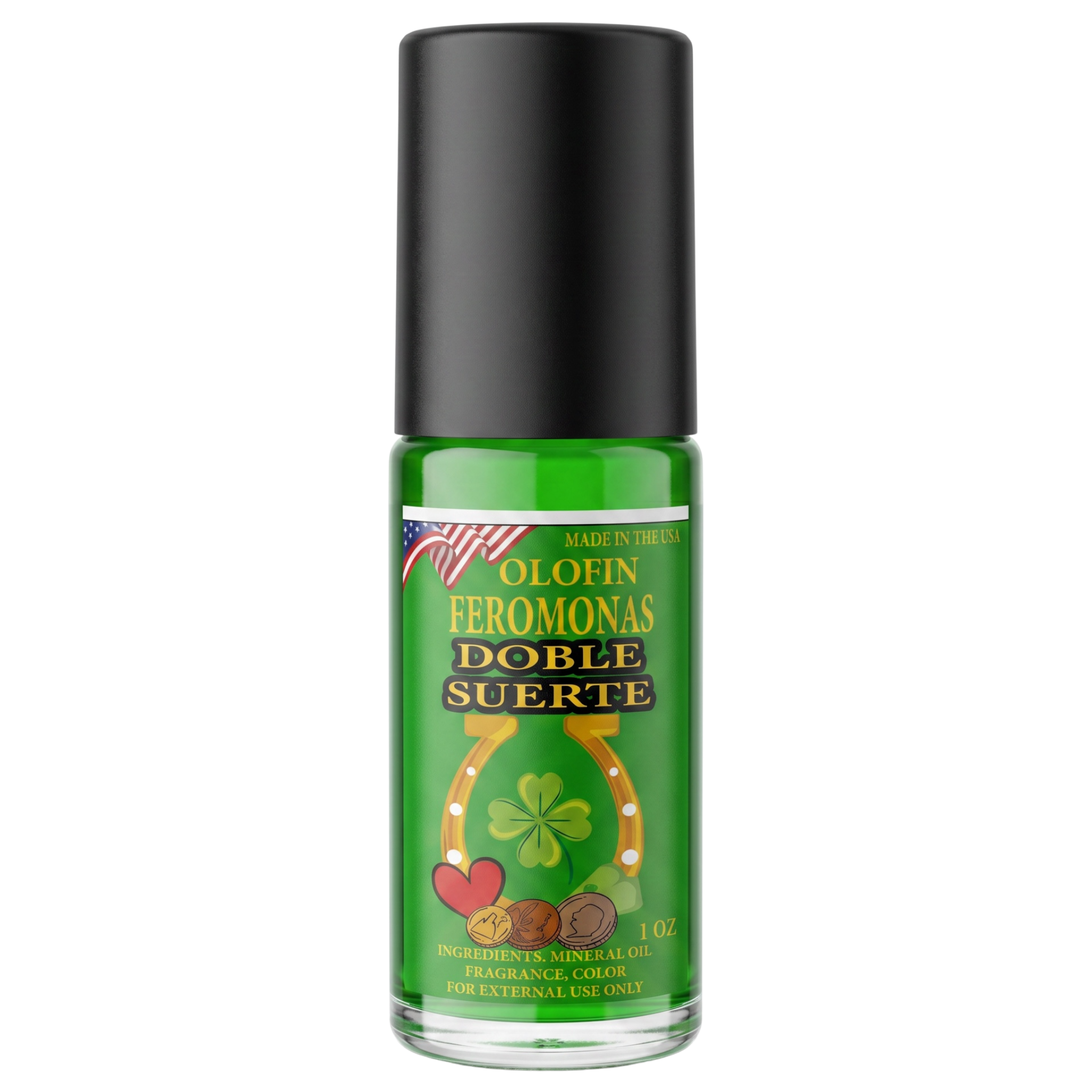 Feromonas Doble Suerte Esoteric Body Oil Roll-On 10ml/1oz Olofin