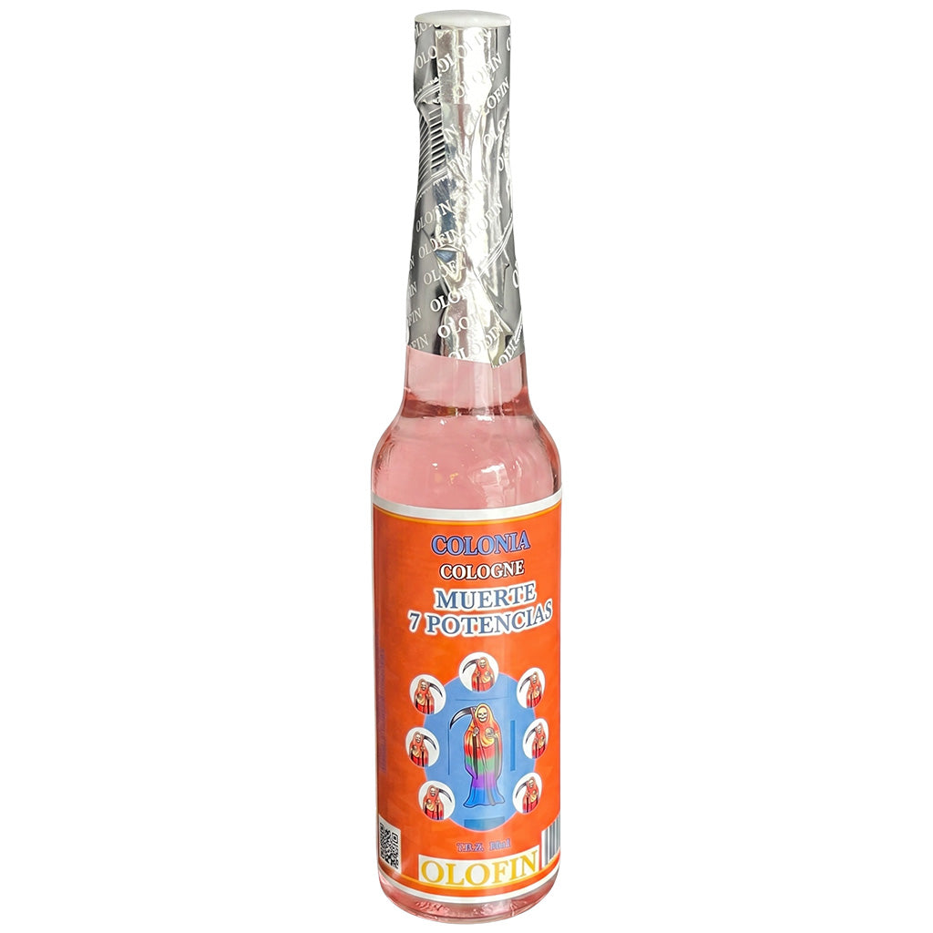 OLOFIN Santa Muerte 7 Potencia Spiritual Cologne  7.5 fl oz (221mL) Cleaning Water