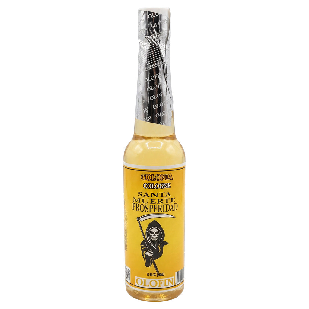 OLOFIN Santa Muerte Prosperidad Spiritual Cologne  7.5 fl oz (221mL) Cleaning Water