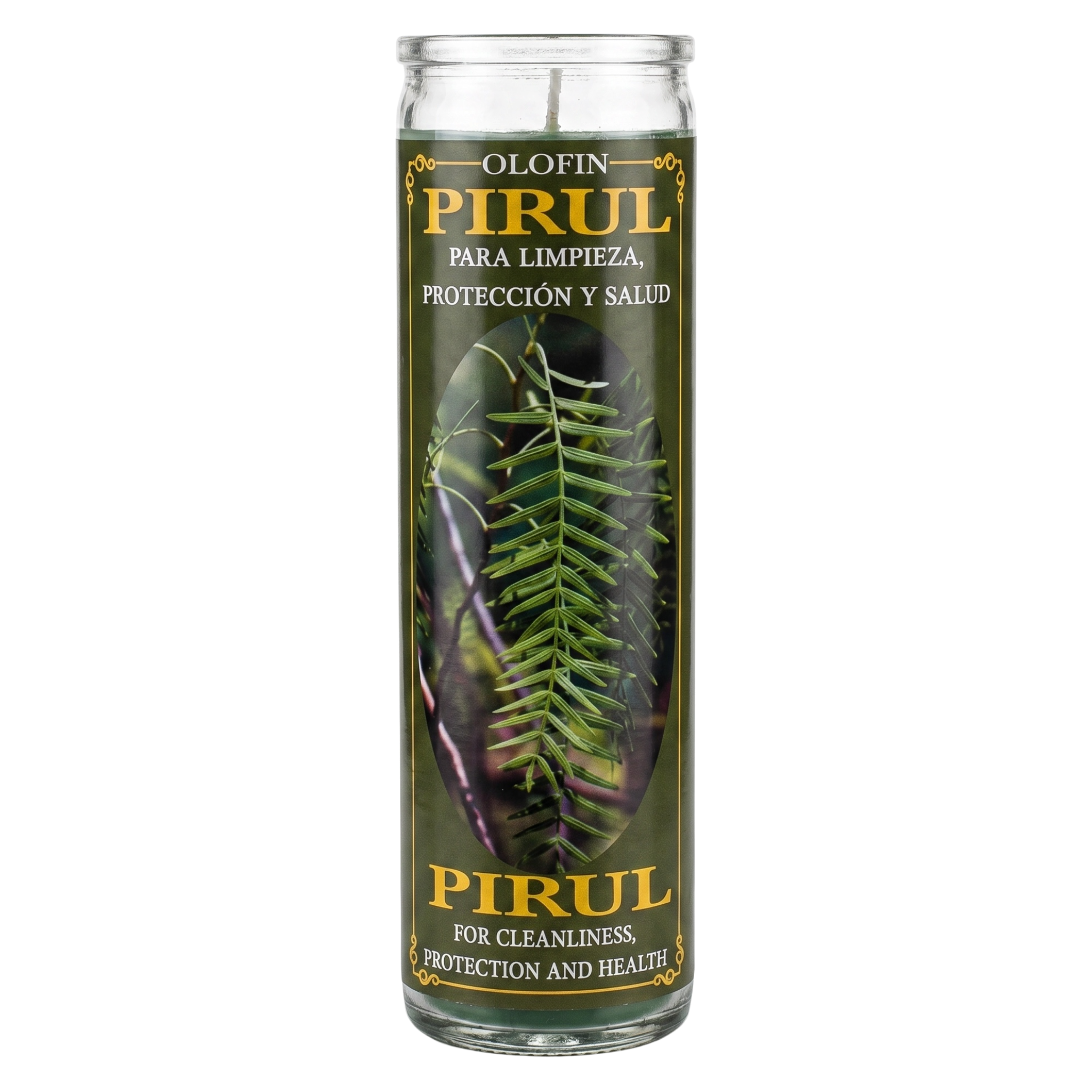 Pirul (Pirul) Prepared Ritual Candle Perfumed