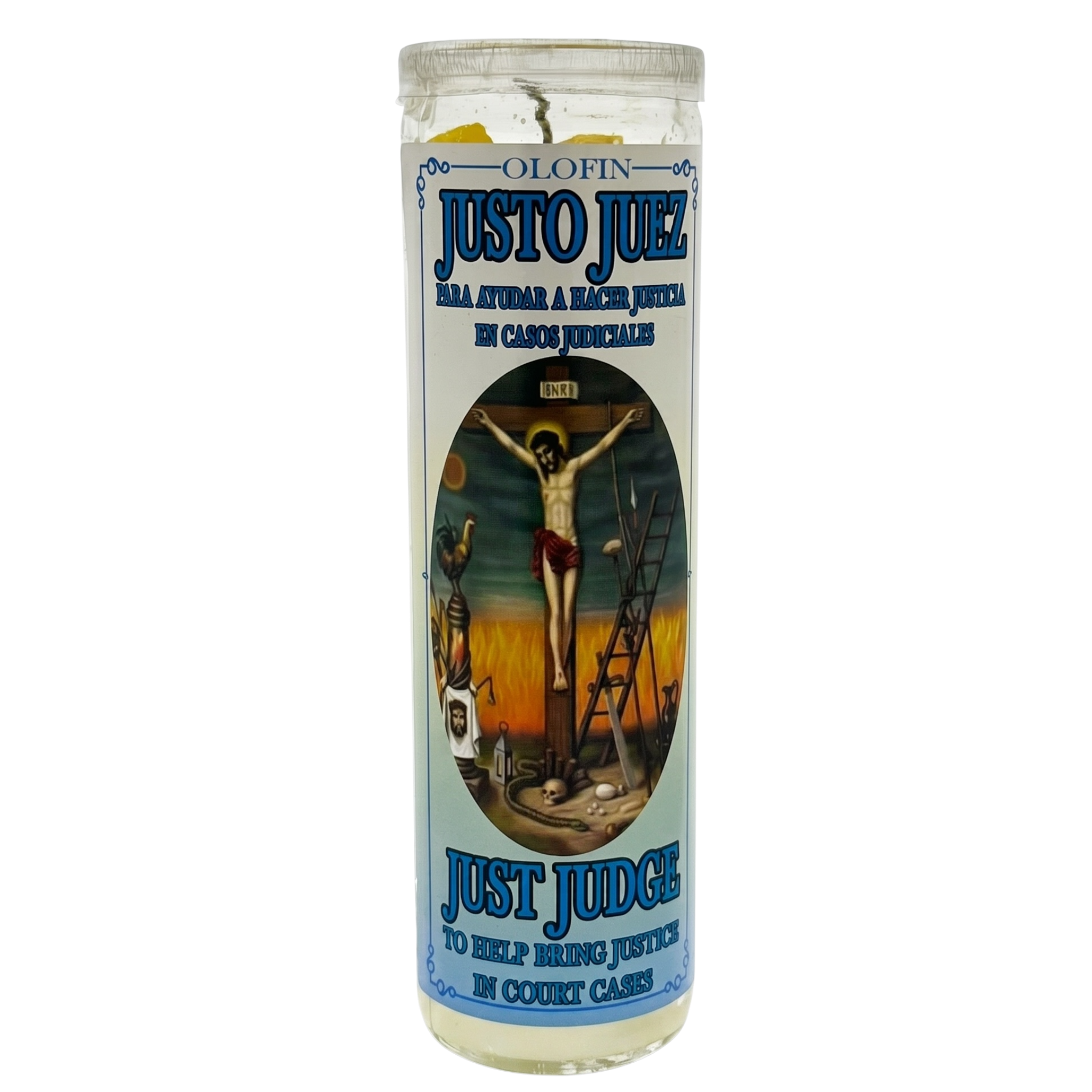 Justo Juez (Just Judge) Prepared Ritual Candle Perfumed